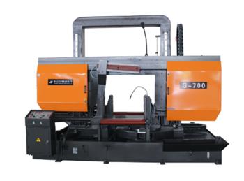 旋轉角度帶鋸床的鋸切問題