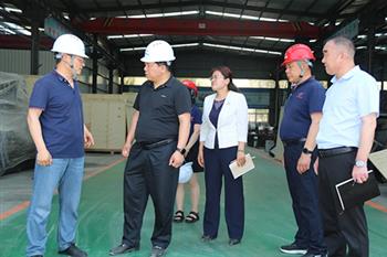 筑牢安全防線，助推企業發展|濟北開發區領導赴金鋒鋸業開展安全生產專項檢查與察看