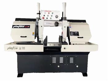 金鋒告訴你，臥式帶鋸床試機(jī)步驟（一）